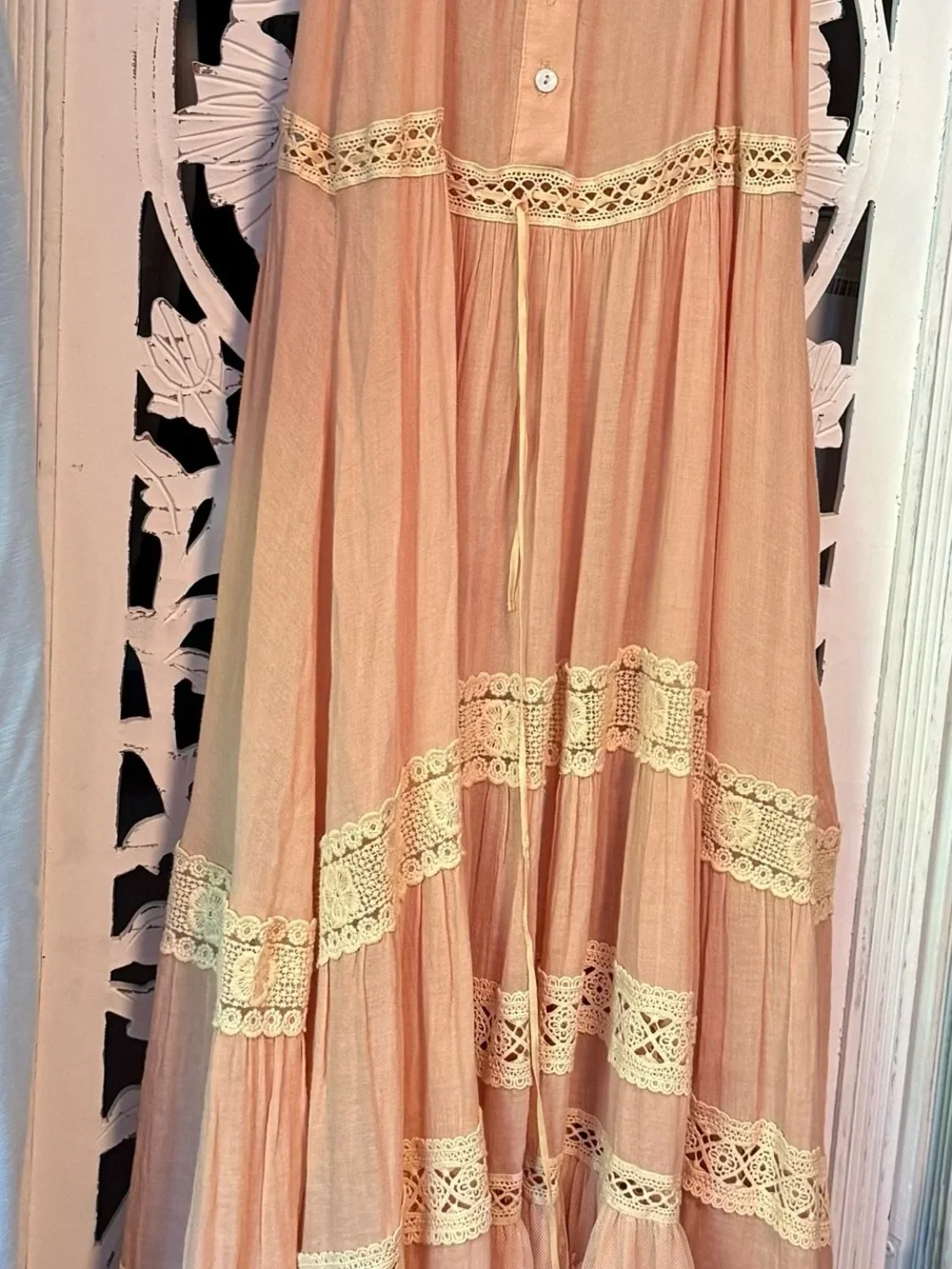 SPELL Rare Unicorn Prairie Gown in blush Spell and the Gypsy Dress - Picture 5 of 14
